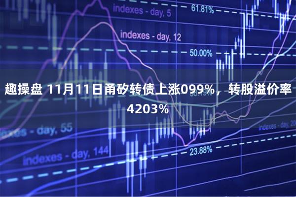 趣操盘 11月11日甬矽转债上涨099%，转股溢价率4203%